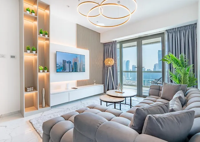 Rh -Luxury 1Br, Large Balcony & High-End Interiors, Downtown